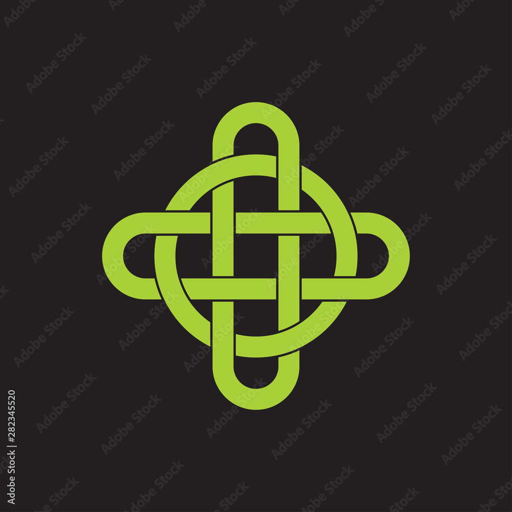 plus medical lines art flat overlapping design logo vector plus medical lines art flat overlapping design logo vector