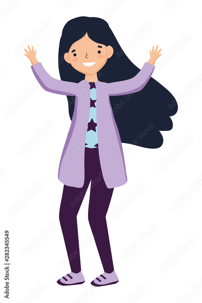 Isolated woman vector design vector illustration