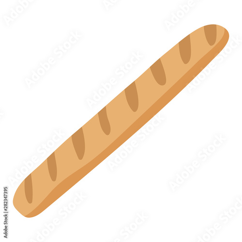 Isolated bread design vector illustration