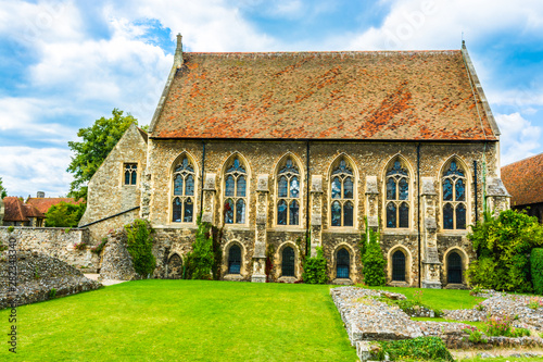 St Augustine's College chapel in Canterbury, Kent, UK