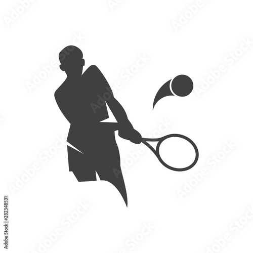 Tenis Character Vector Logo