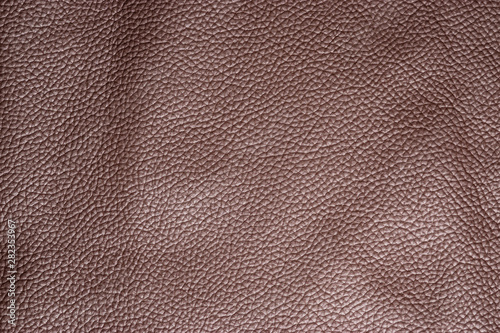 Faux browb leather texture closeup macro photo