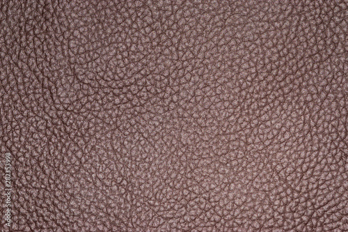 Faux browb leather texture closeup macro photo