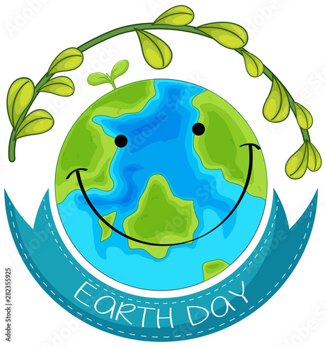 Happy Earth day poster