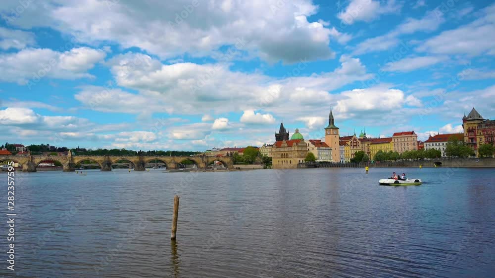 Old Town and the Charles Bridge in Prague, Czech Republic. Old Town and the Charles Bridge in Prague, Czech Republic.