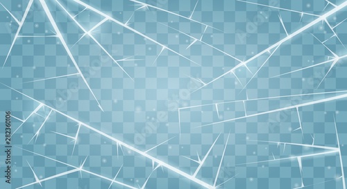 Frozen surface cold cracked background