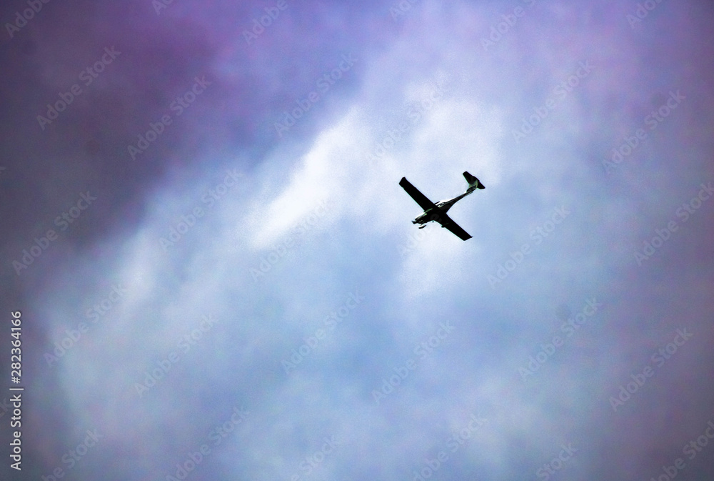 airplane in the sky airplane in the sky