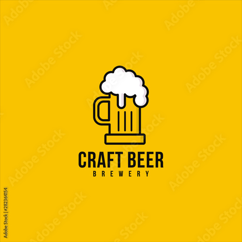 beer brewery vector graphic premium quality design