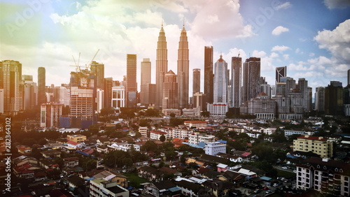 Canvas Print Kuala Lumpur cityscape