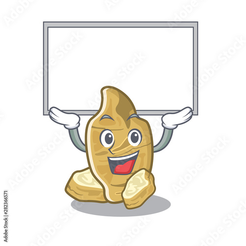 Up board jerusalem artichoke above cartoon tables wood