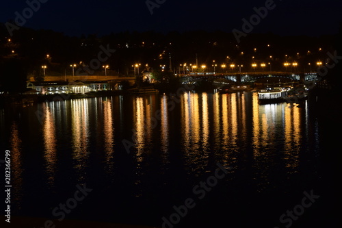 Reflection at Charles Bridge- Prague © salma