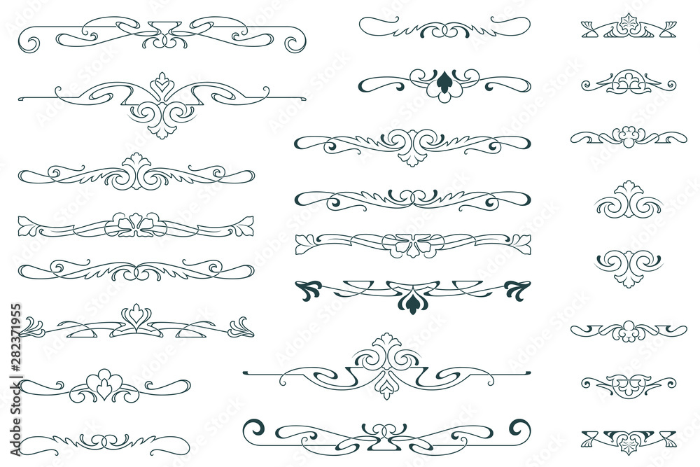 Set of floral and plant tribal tattoos. Vector vignette for labels, sticker and other design. Set of floral and plant tribal tattoos. Vector vignette for labels, sticker and other design.