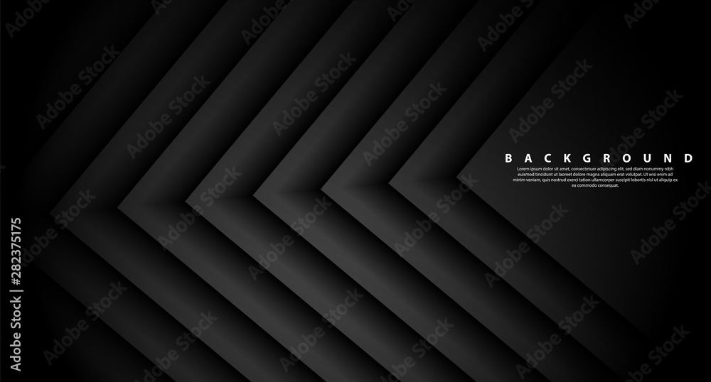 Modern abstract geometric patterns with a luxurious gray background