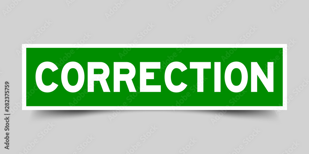 correction clipart