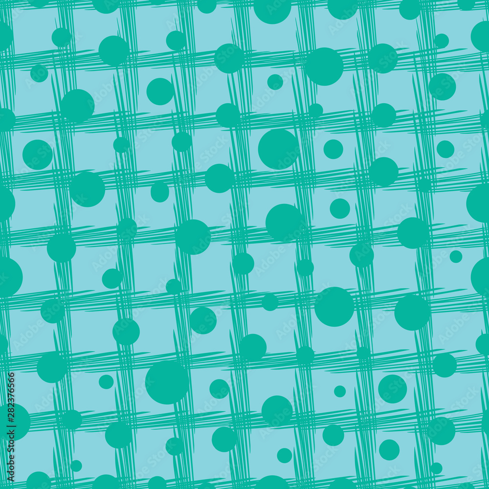 Vector Abstract scribble stripes with polka dots Vector Abstract scribble stripes with polka dots