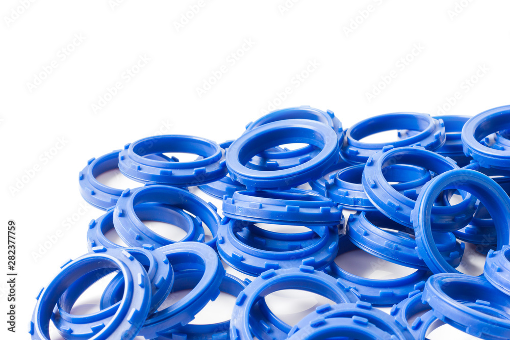 Seals shock for Industrial and objects in industry on white background. Seals shock for Industrial and objects in industry on white background.