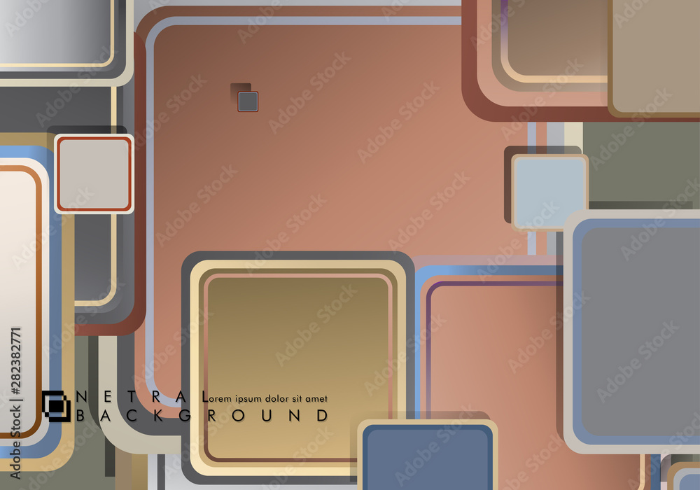 Set of background banners with a composition of stone and brick colors. Vector geometric design Set of background banners with a composition of stone and brick colors. Vector geometric design