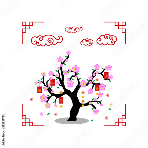 red envelope Tree