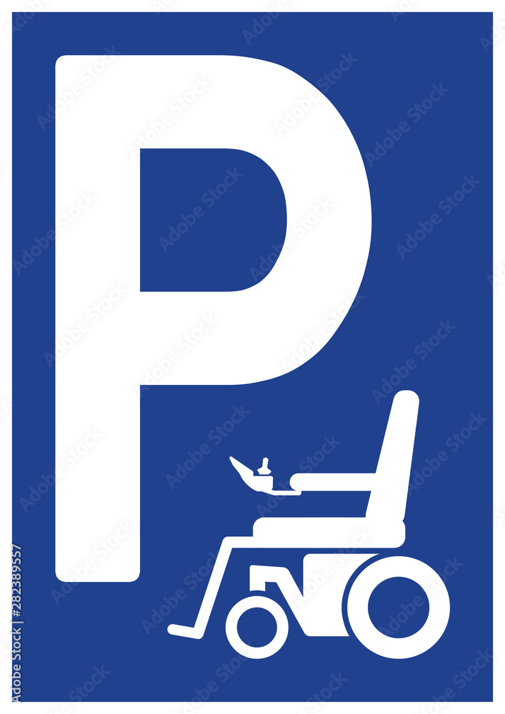 spr103 SignParkRaum - german - Parkplatz: Parken für Elektrorollstuhl erlaubt (Rollstuhl) Stadt / Mobilität / Schild - A2 A3 A4 Poster - g8302 spr103 SignParkRaum - german - Parkplatz: Parken für Elektrorollstuhl erlaubt (Rollstuhl) Stadt / Mobilität / Schild - A2 A3 A4 Poster - g8302