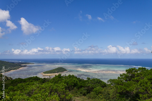Mauritius, Blick auf das Türkise Meer