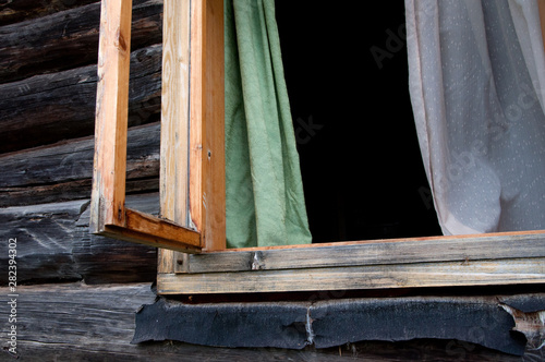 wooden house