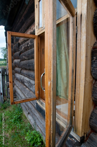 wooden house