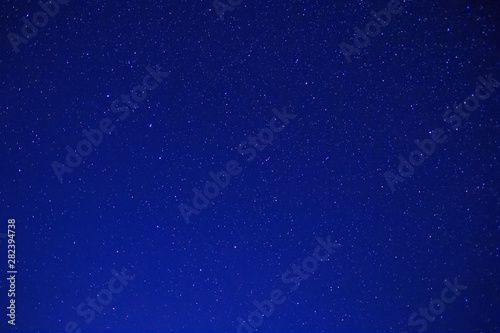 view on Ursa Major and Ursa Minor constellations in night sky