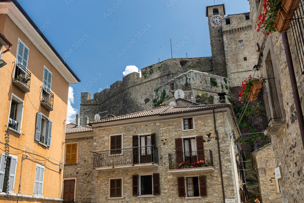 Bardi, historic city in province of Parma