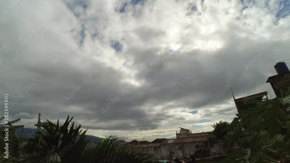Partly Cloudy Timelapse in the Morning Partly Cloudy Timelapse in the Morning
