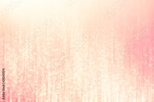 Abstract Pink bokeh defocus glitter blur background.