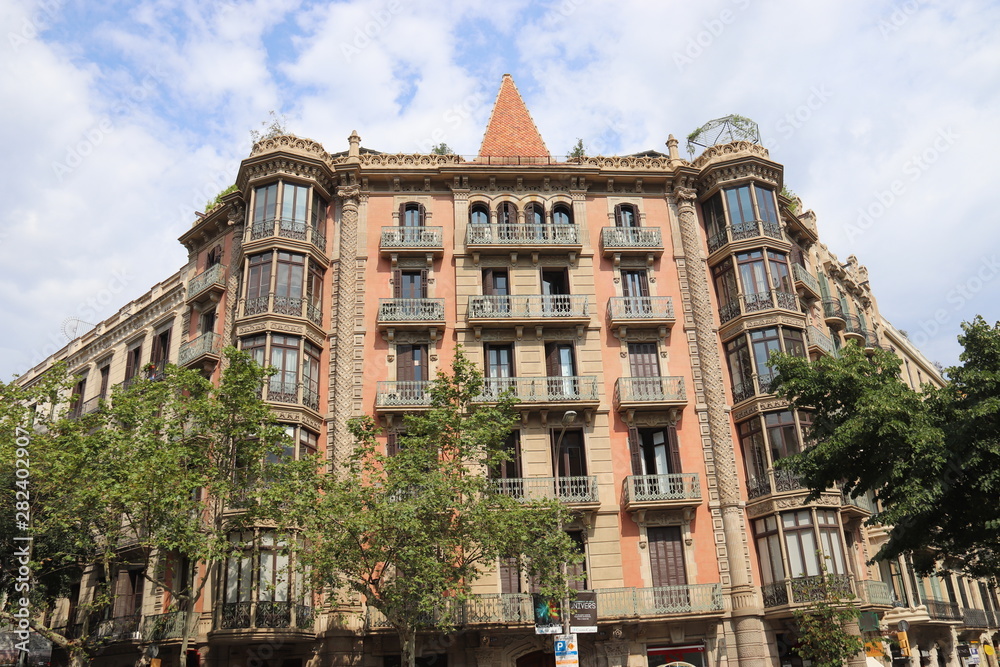 Immeuble à Barcelone, Espagne