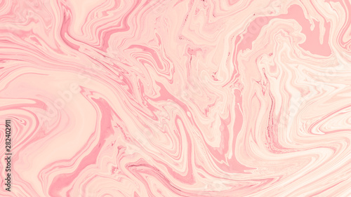 Pink Liquid marble abstract surfaces Design.