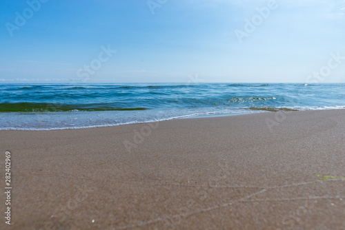 Sand beach wave shore summer