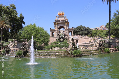 Fontaine du parc de la Ciutadella à Barcelone, Espagne