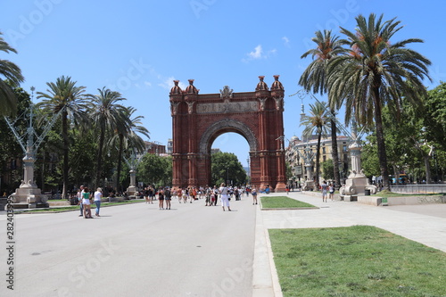 Arc de triomphe à Barcelone, Espagne