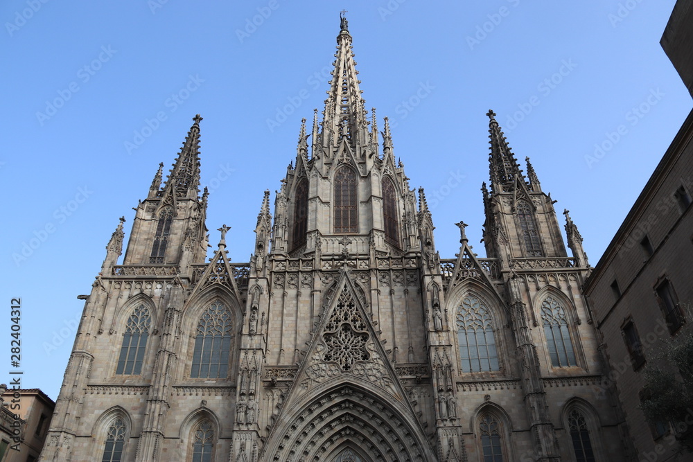 Cathédrale Sainte-Croix à Barcelone, Espagne