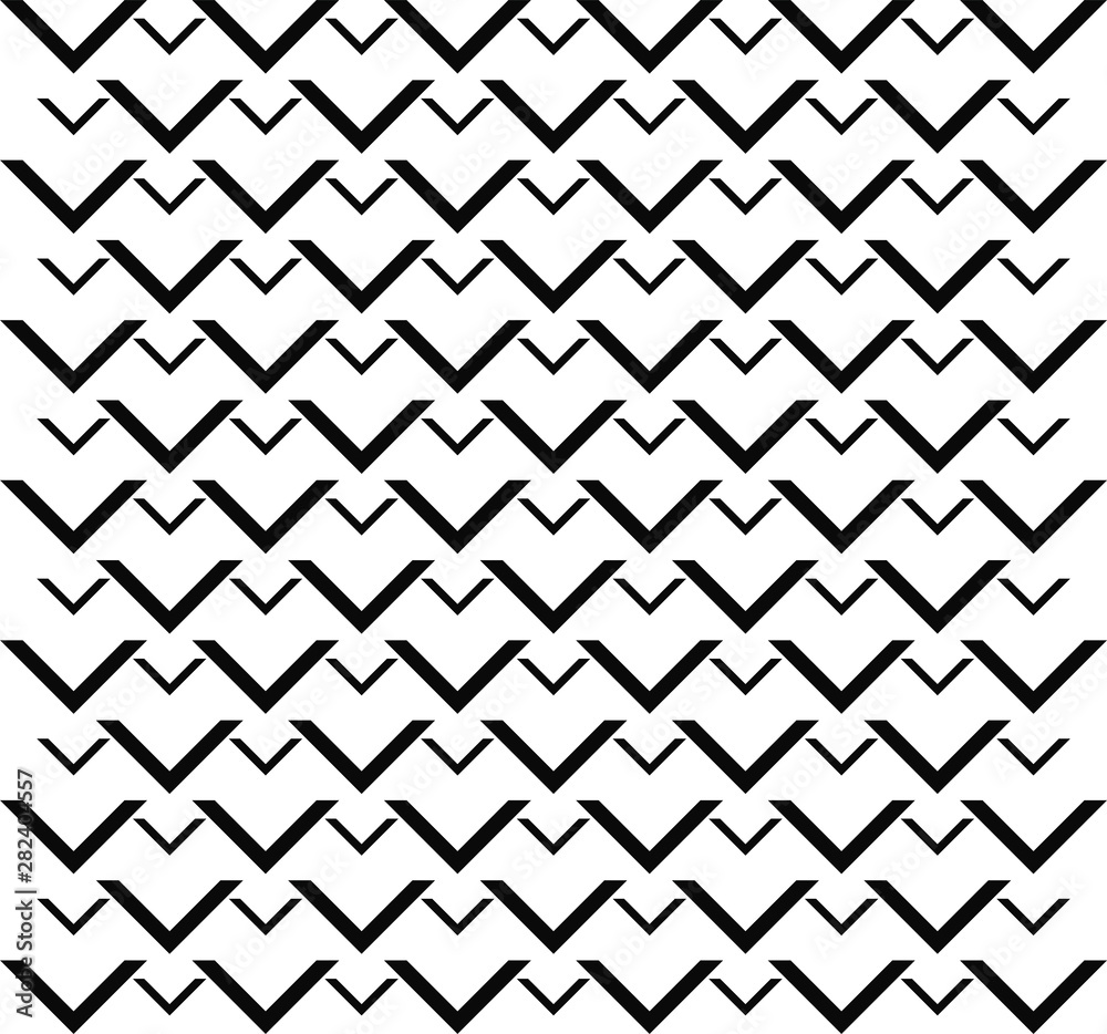 High Resolution Arrow Pattern. Black and White Pattern perfect for Commercials, Animations or Private use.