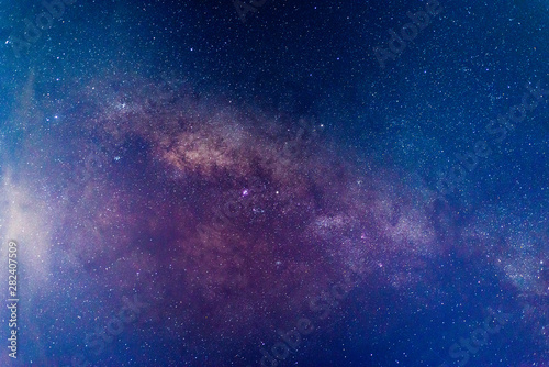 Milky way,galaxy,cosmos on dark sky