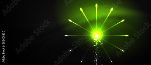 Colorful pyrotechnics show. Sky clouds. Black background. Festival celebration. Abstract fireworks dark sky night.