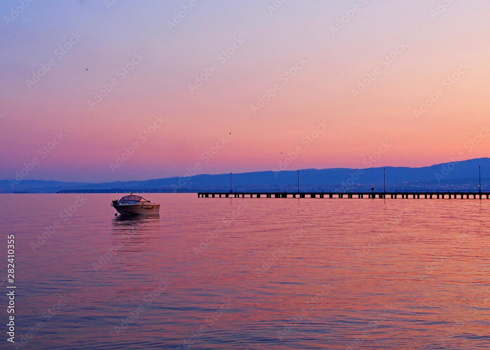 Quiet Greek sunrise