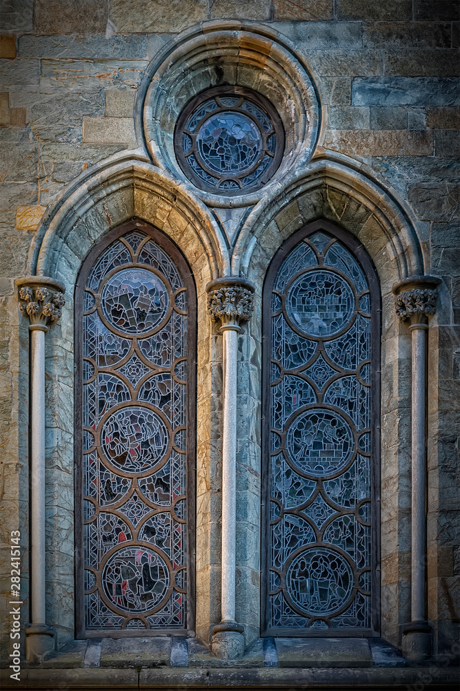 Trondheim Nidaros Cathedral Gothic Windows