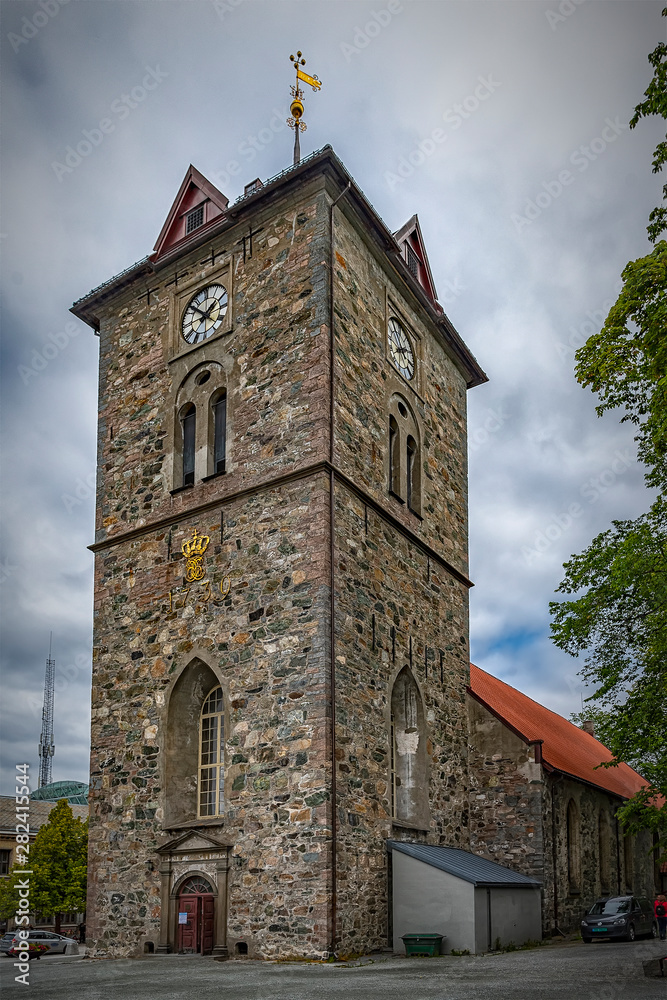 Trondheim Var Frue Church in Centrum