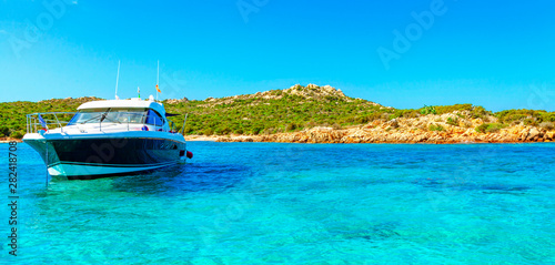  Island of Spargi, Cala Corsara, Maddalena archipelago on Sardinia island, Italy.