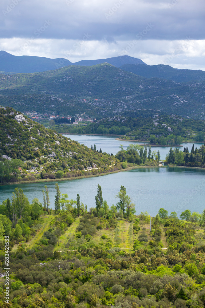 Bacina Lakes in Dalmatia - Croatia