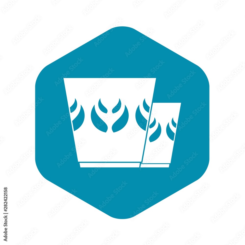 Mug icon. Simple illustration of mug vector icon for web Mug icon. Simple illustration of mug vector icon for web