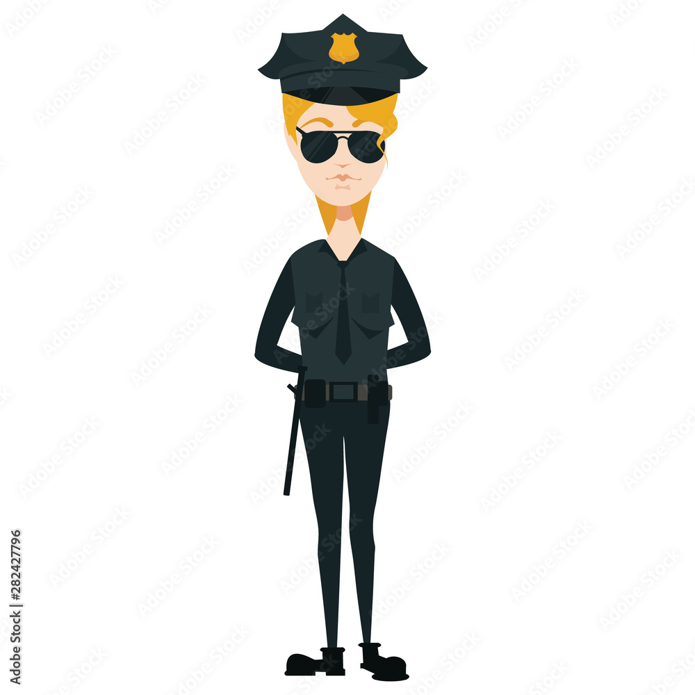 girl police officer