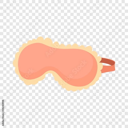 Sleeping mask icon. Cartoon illustration of sleeping mask vector icon for web