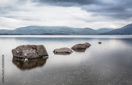 Loch Lamond Lake Rocks