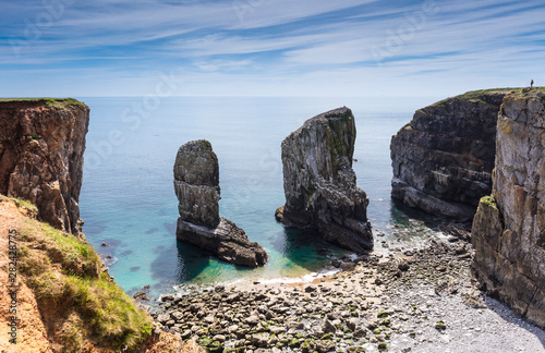 Stacks Rocks, Pembroke, Wales