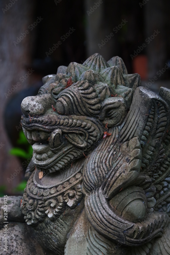 Lion statue of Bali Lion statue of Bali